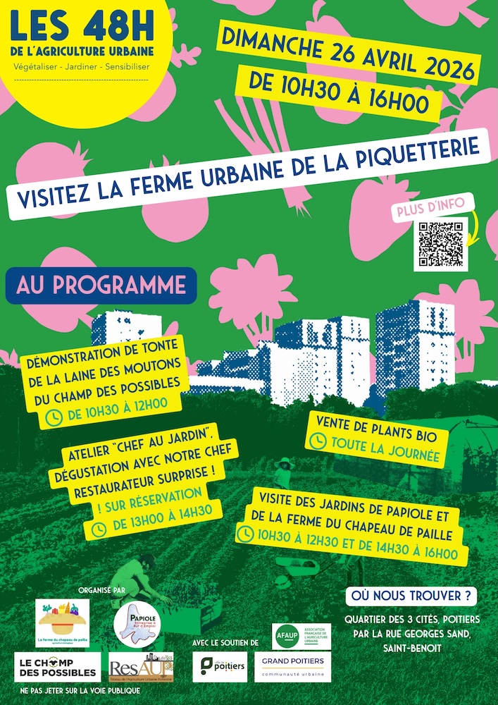 Vente de plants de légumes et aromatiques biologiques de la ferme du Chapeau de Paille