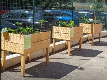 Atelier construction jardinière à réserve d&rsquo;eau !