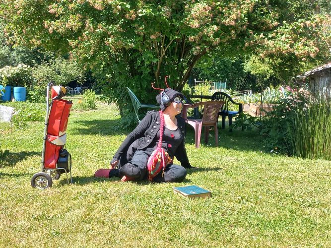 Spectacle déambulatoire dans le jardin « Histoires Naturelles »