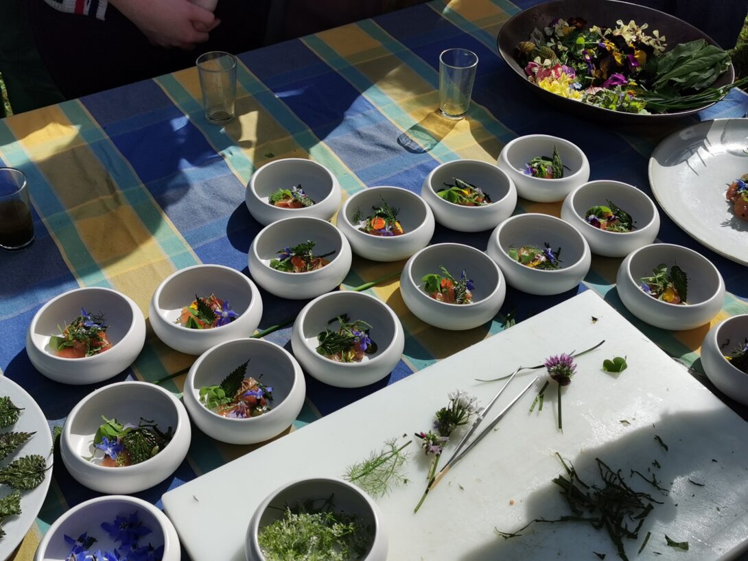 « Un chef au jardin » à la ferme de la Piquetterie