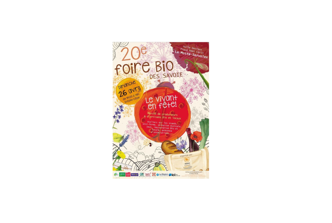Foire bio des Savoie : venez rencontrer les producteurs bio et locaux