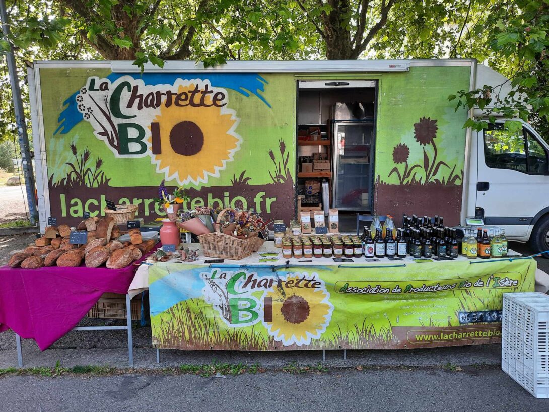 Stand découverte de La Charrette Bio