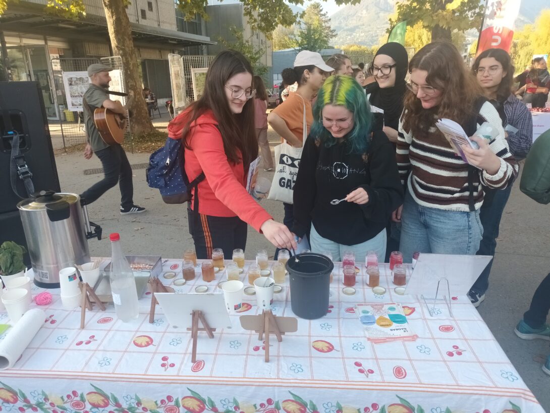 Marche festif – stand nature comestible urbaine