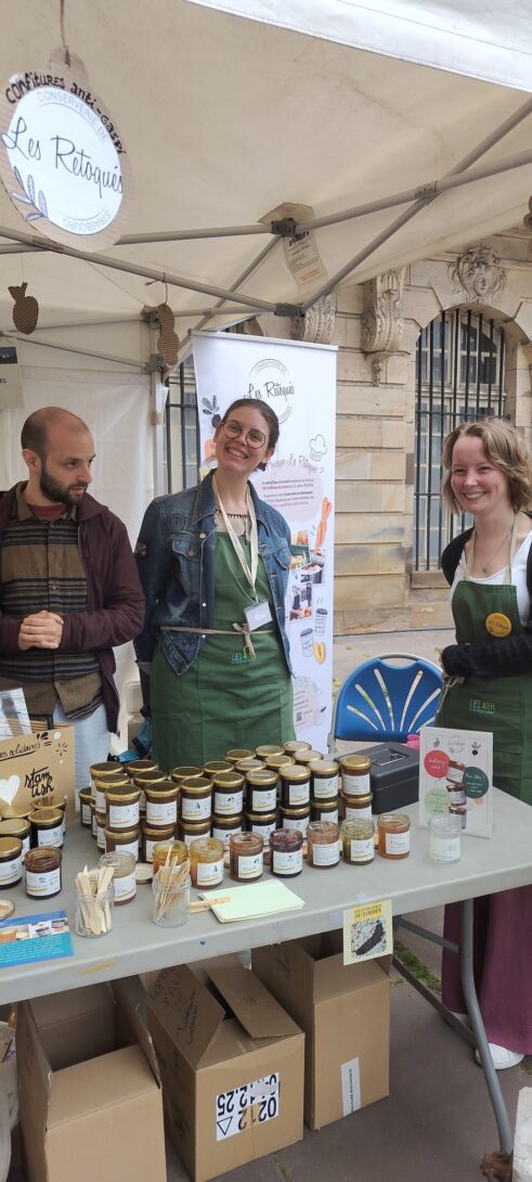Dégustation de confitures des Retoqués et partage d&rsquo;astuces anti-gaspi