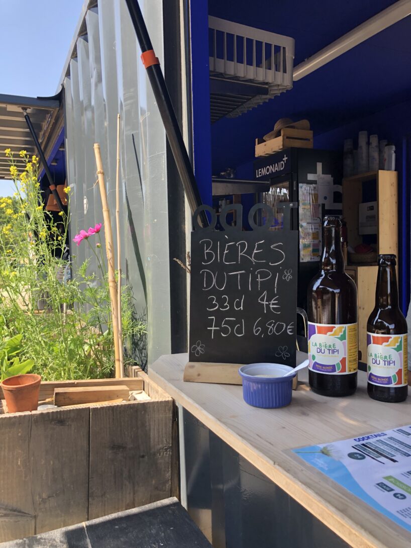 Buvette du Tipi – ouverte toute la journée pour se rafraîchir !