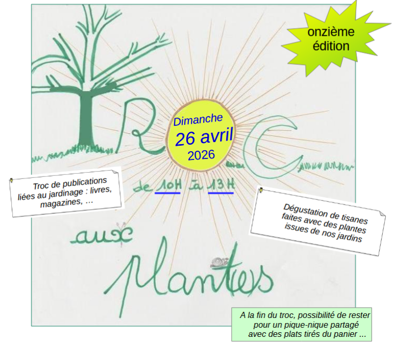 Troc aux plantes à Vouneuil-sous-Biard (Pouzioux)