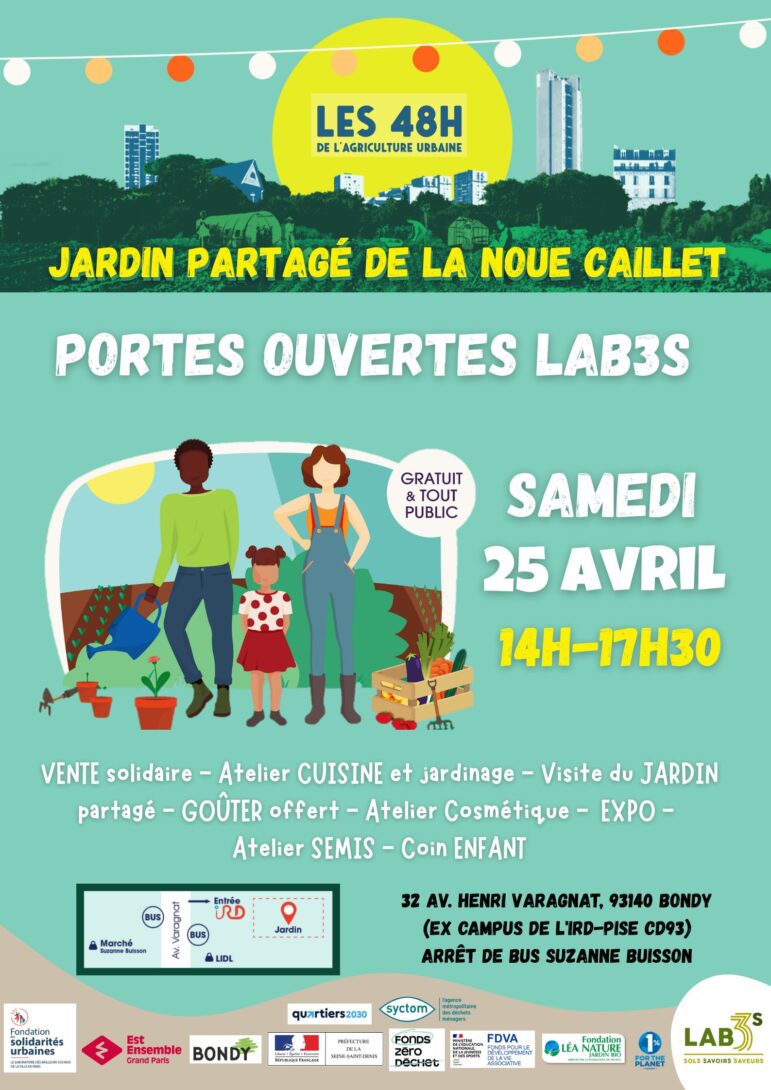 Bondy : Visite du jardin partagé de la Noue Caillet