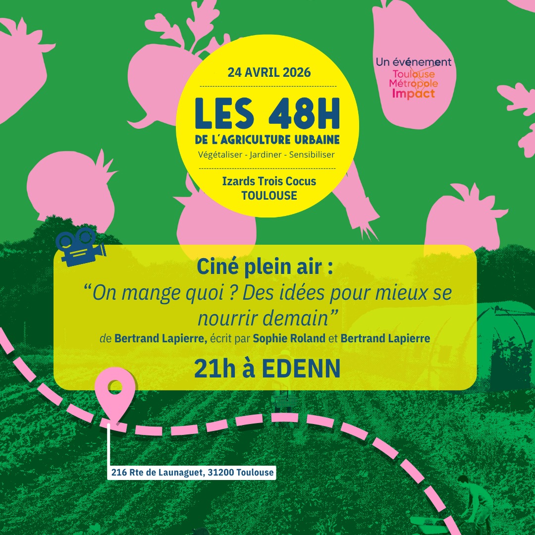 Ciné plein air « On mange quoi ? Des idées pour mieux se nourrir demain » de Bertrand Lapierre