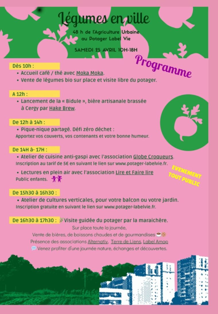 Journée pourtes ouvertes au Potager Label Vie !